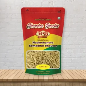 Aloo sev From Chandra Snacks.