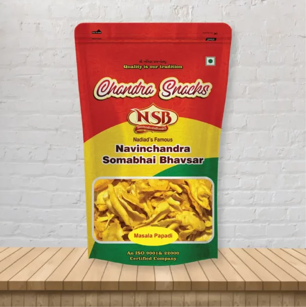 Masala-Papadi from chandra snacks.