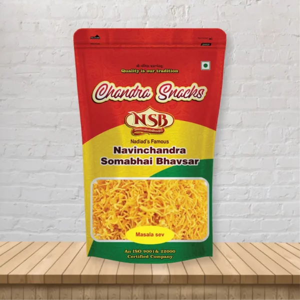 Masala-sev from chandra snacks.