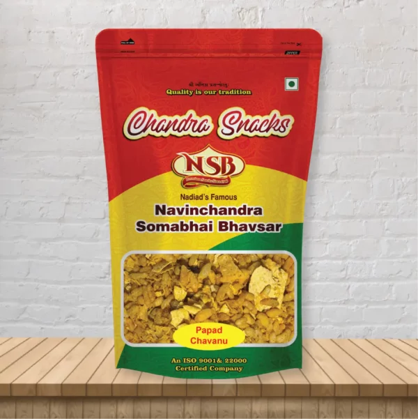 Papad-Chavanu from chandra snacks.