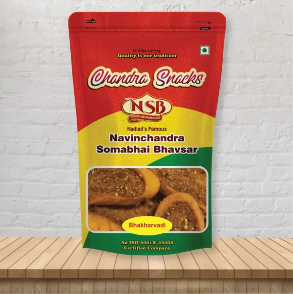 Bhakarwadi From Chandra Snacks.