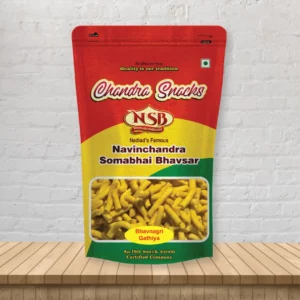 Bhavnagri-Gathiya From Chandra Snacks.