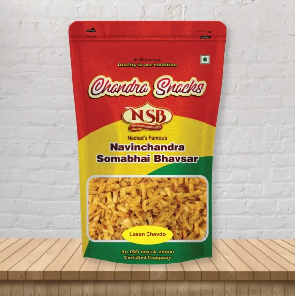 lasan-chevdo from chandra snacks.