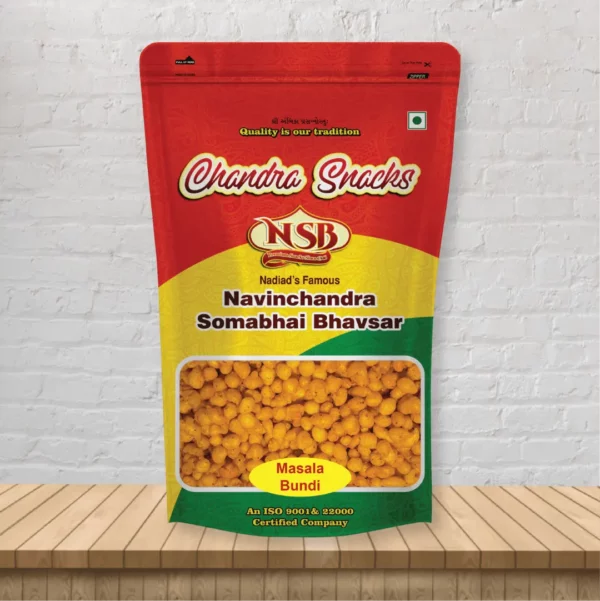 masala-bundi from chandra snacks.