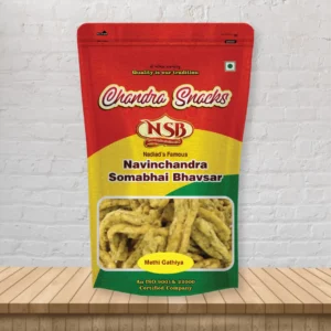 methi-gathiya from chandra snacks.