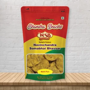 methi-puri from chandra snacks.