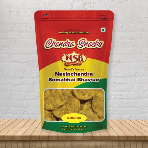 methi-puri from chandra snacks.