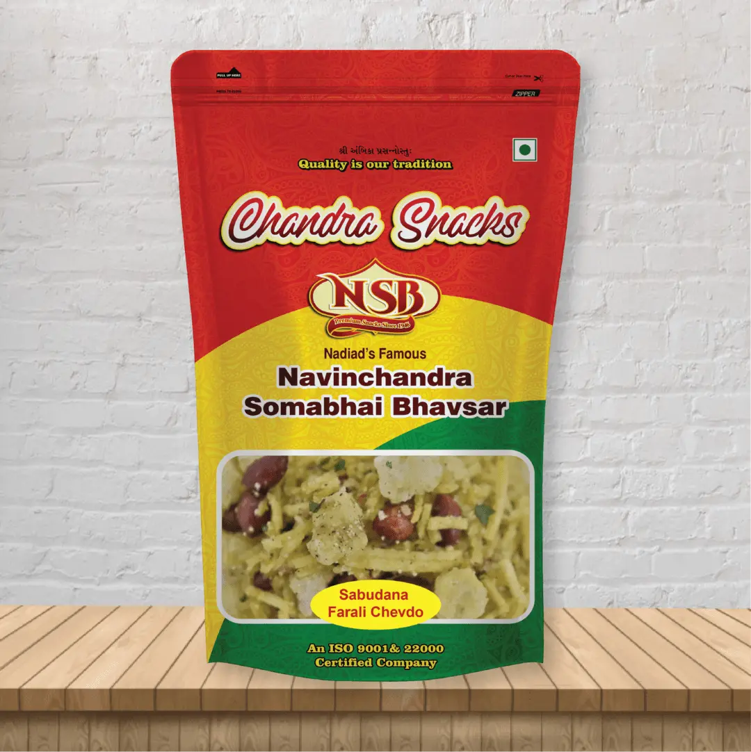 sabudana-farali-chevdo from chandra snacks.