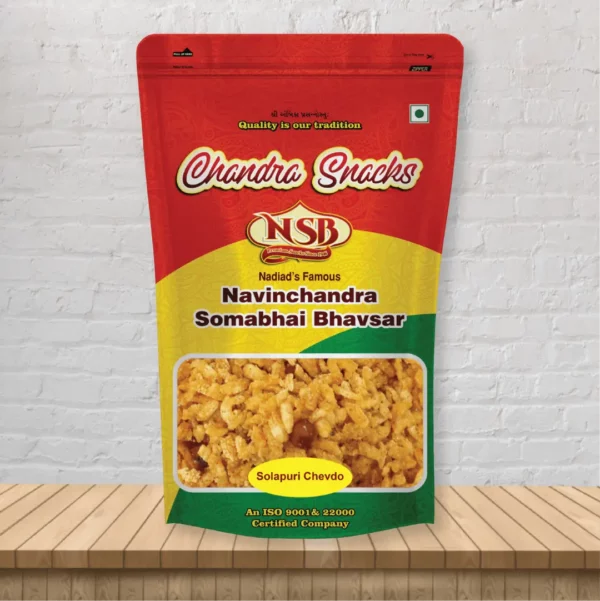 solapuri-chevdo from chandra snacks.