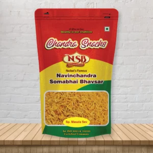 special masala-sev from chandra snacks.
