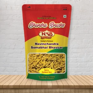 spicy-ratlami-sev from chandra snacks.