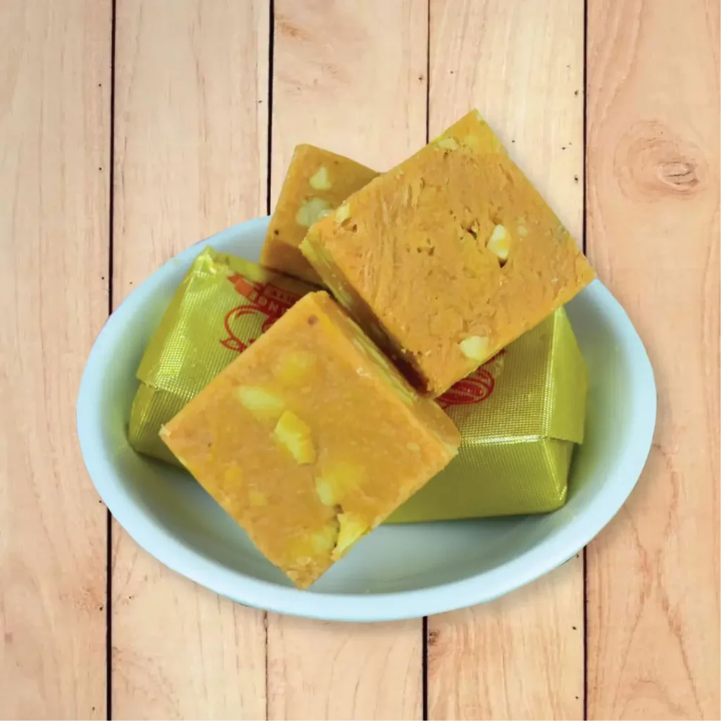 Mango Bites From Chandra Snacks.