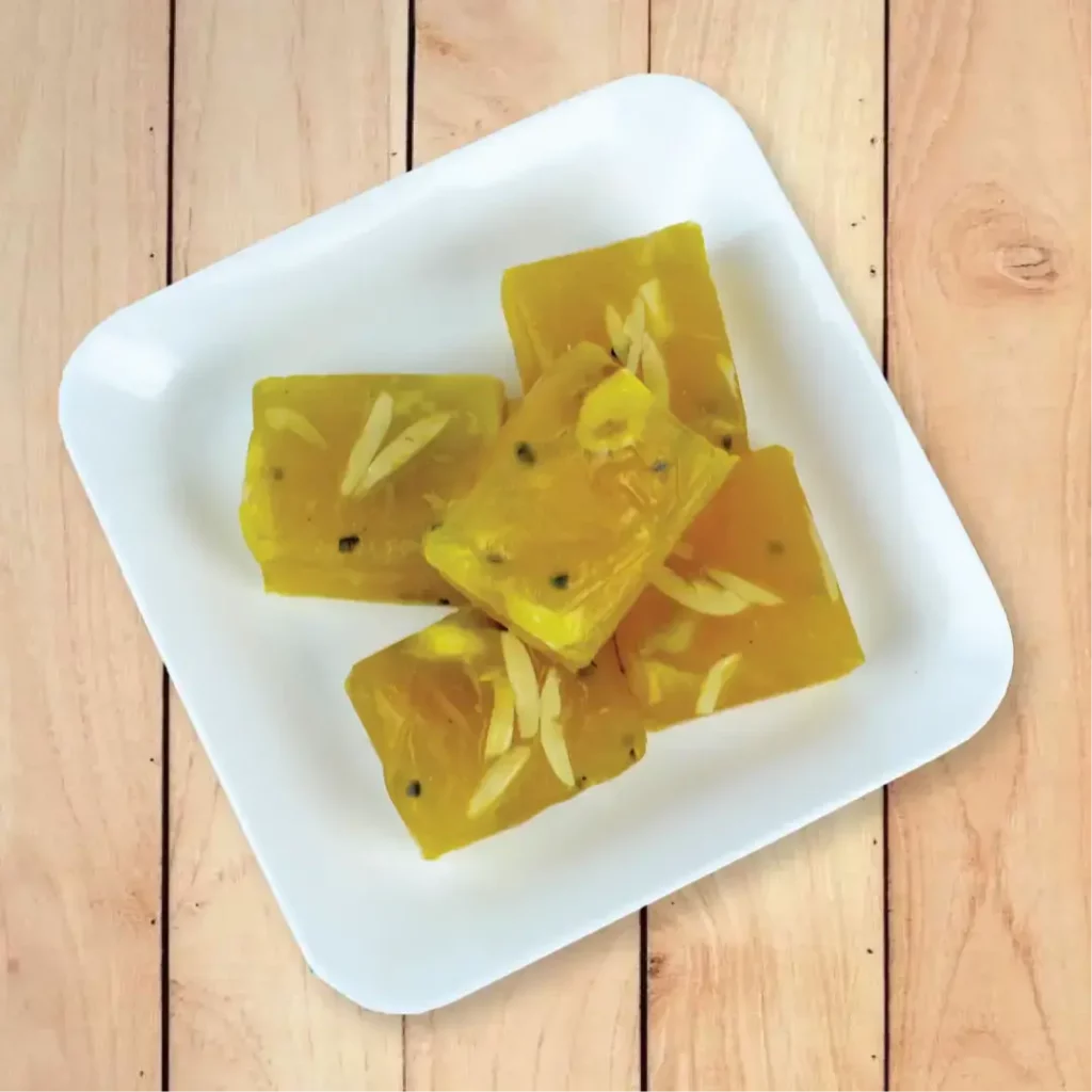 Orange Petha From Chandra Snacks.