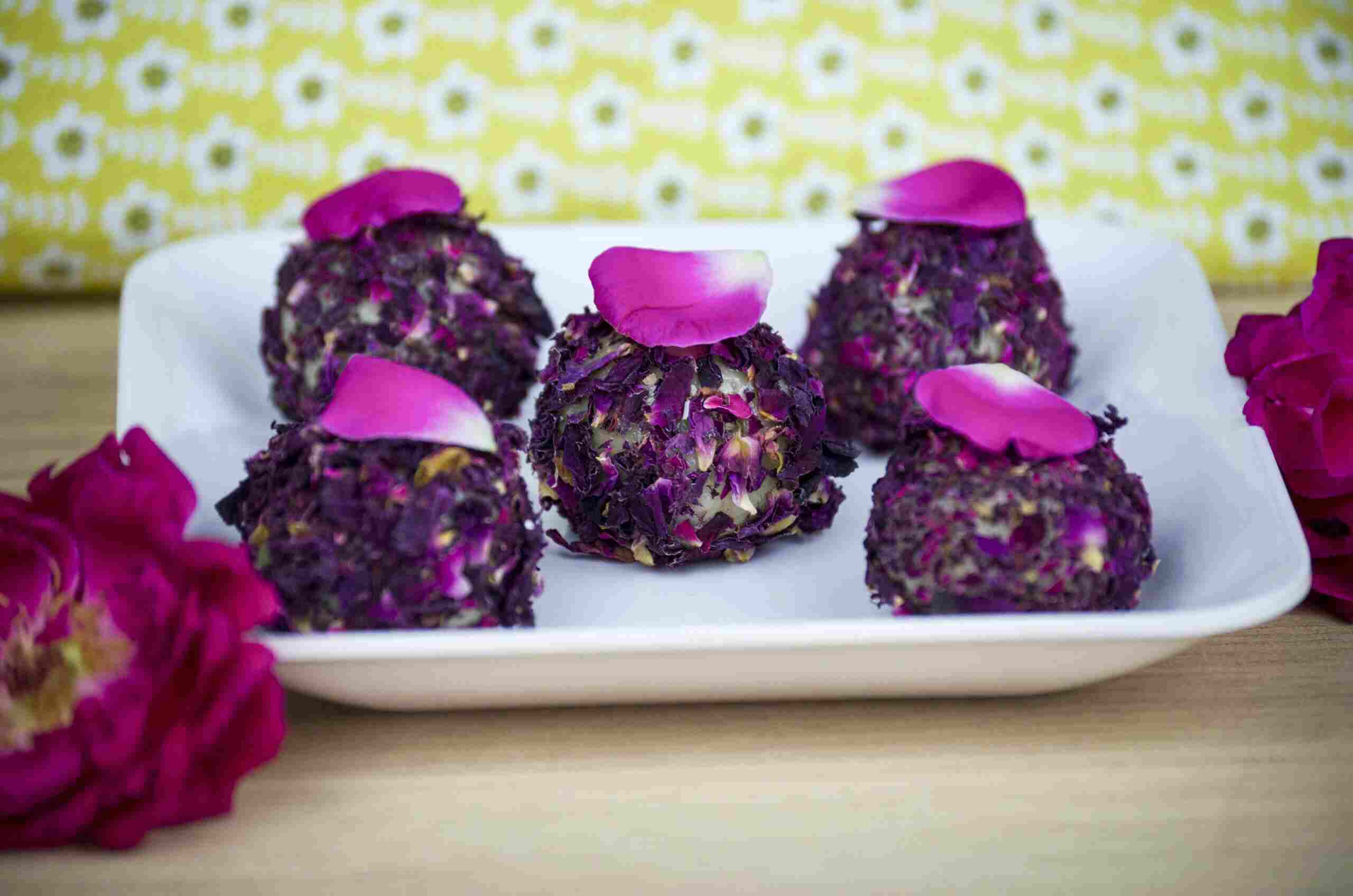 Rose Ball From Chandra Snacks.