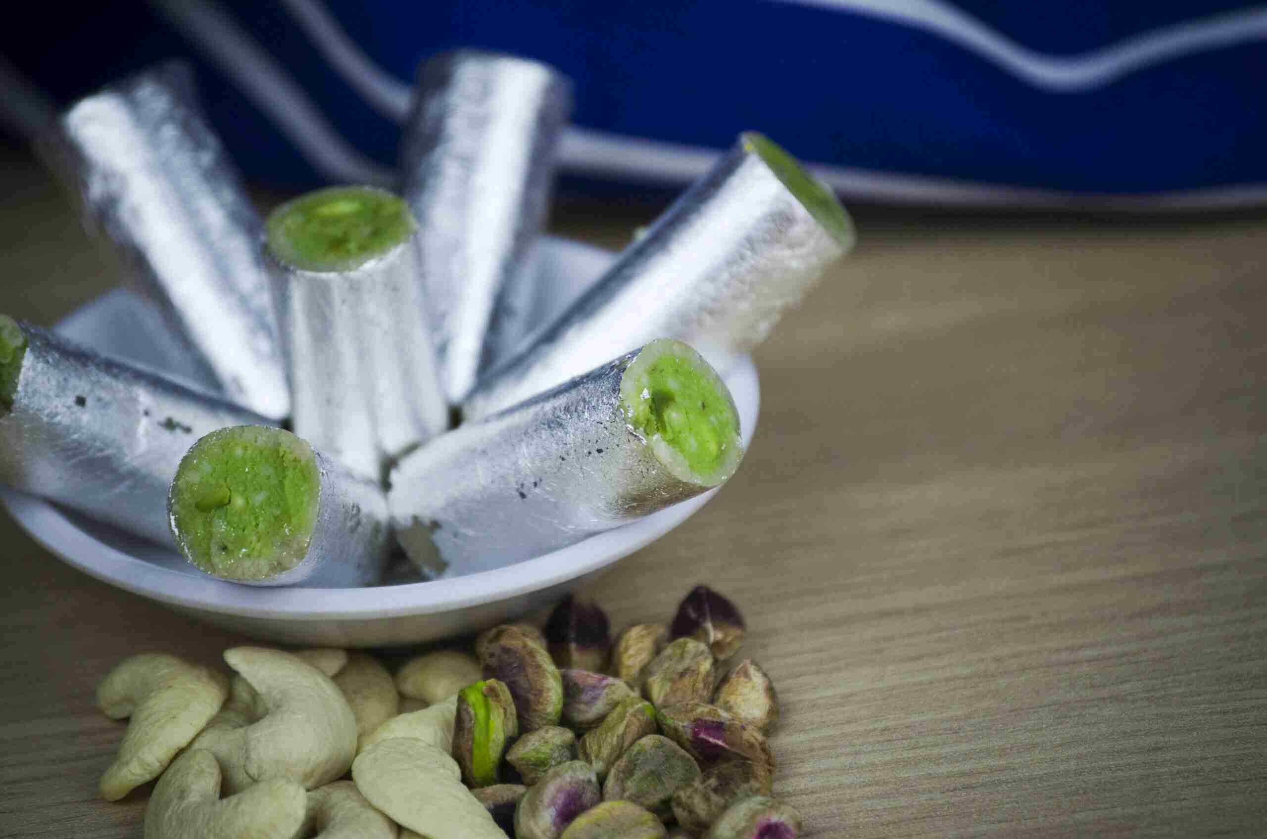 Pista Roll From Chandra Snacks.